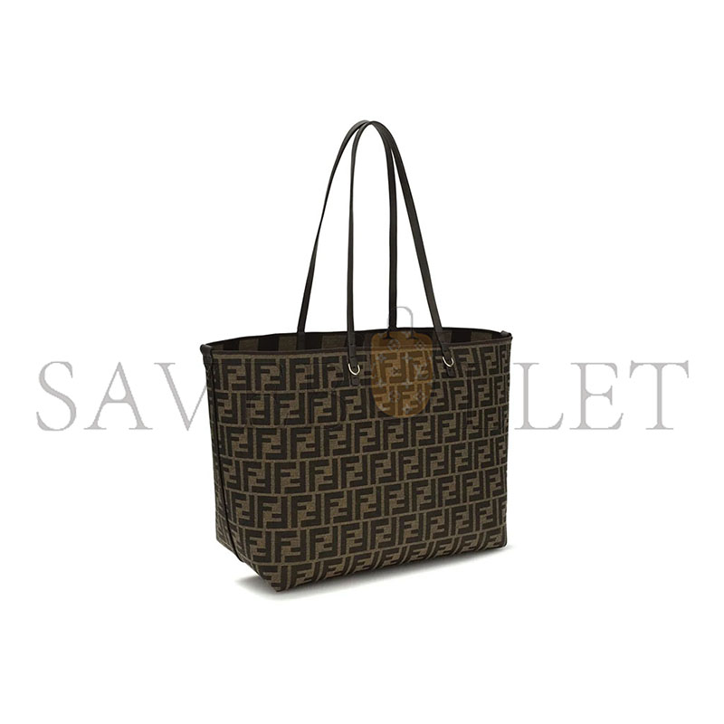 F**di ROLL MEDIUM TOTE BAG 8BH428AYDBF1GL7 (35.5*27*16cm)